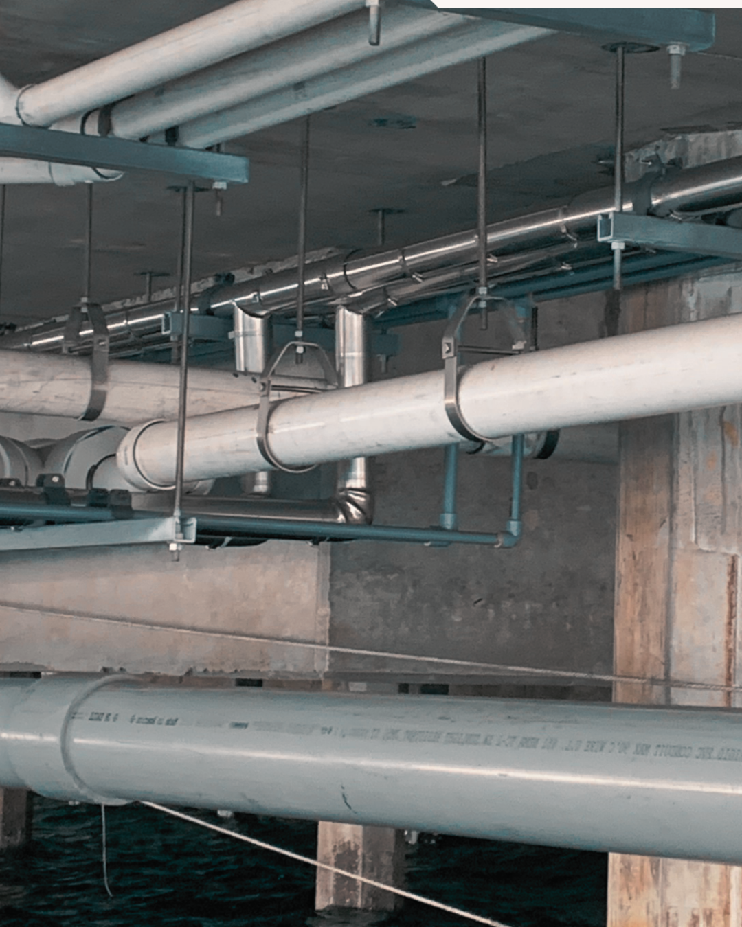 Instalação tradicional com barra roscada